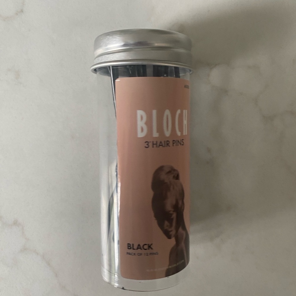 Free add on: Bloch Black Hair Pins